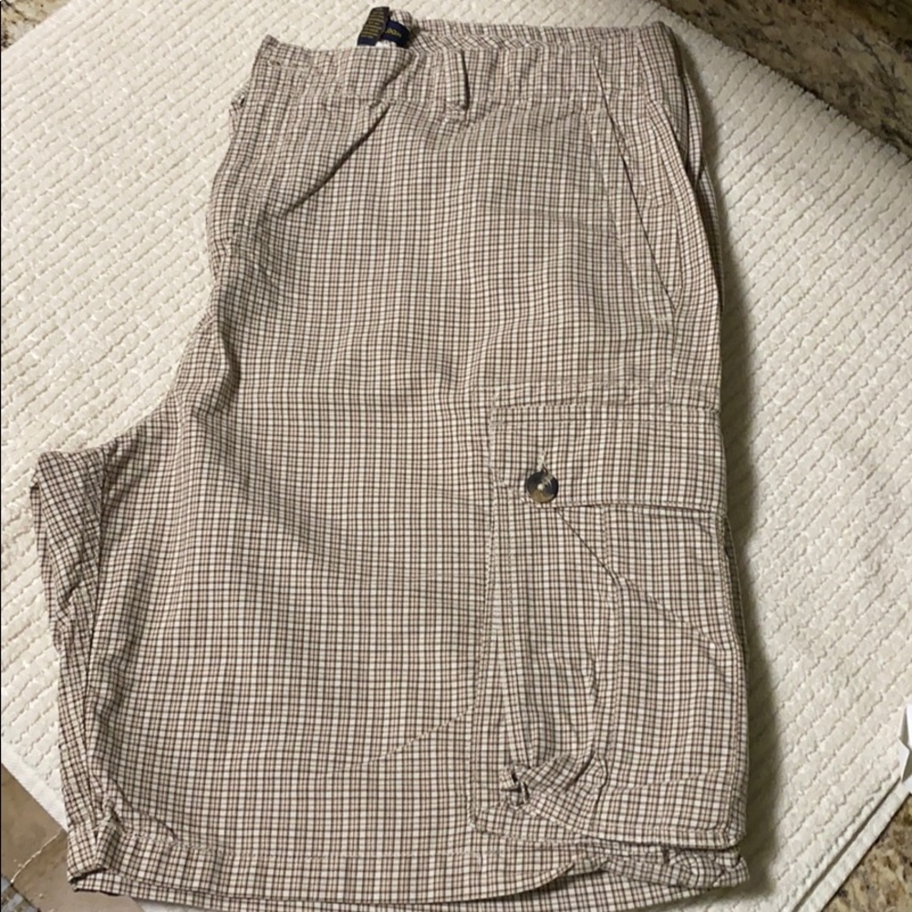 Club room men’s plaid shorts